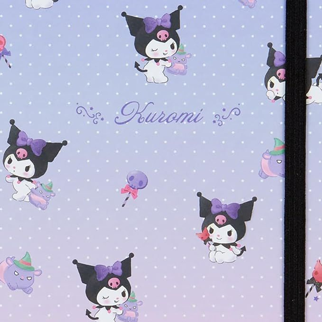 Sanrio B6 Ring Notebook - Kuromi