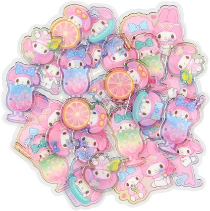 Sanrio My Melody Summer Clear Stickers