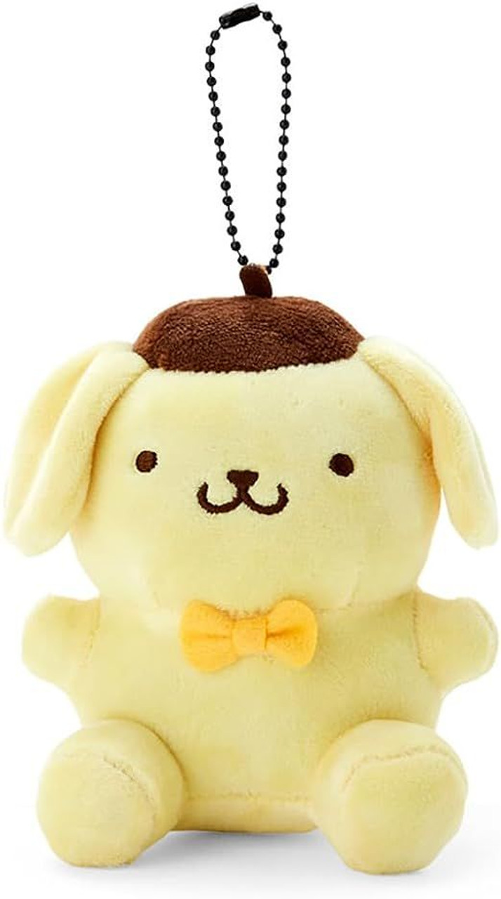 Sanrio Pompompurin Mascot Keychain Plush Toy