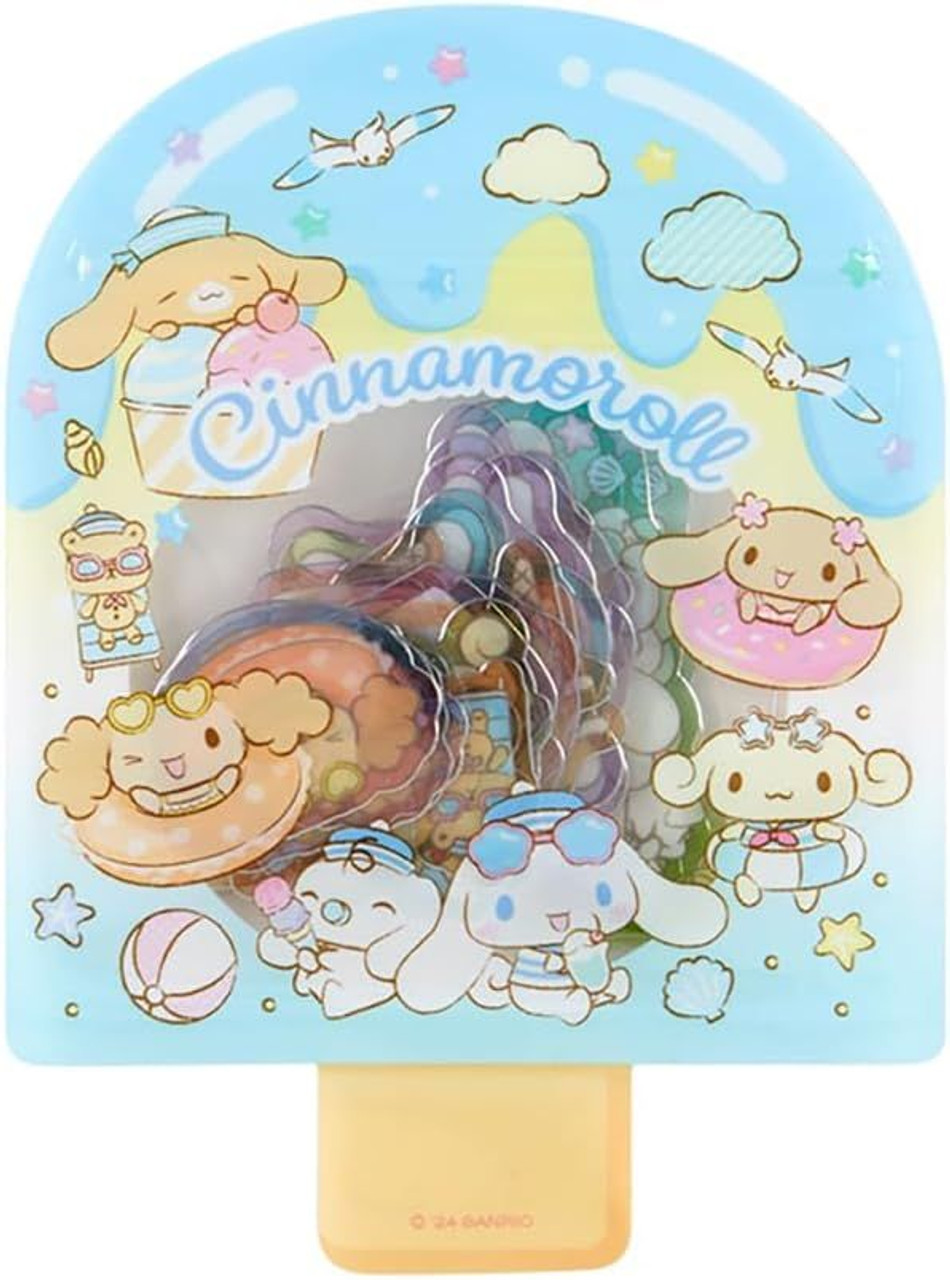 Sanrio Cinnamoroll Summer Clear Stickers