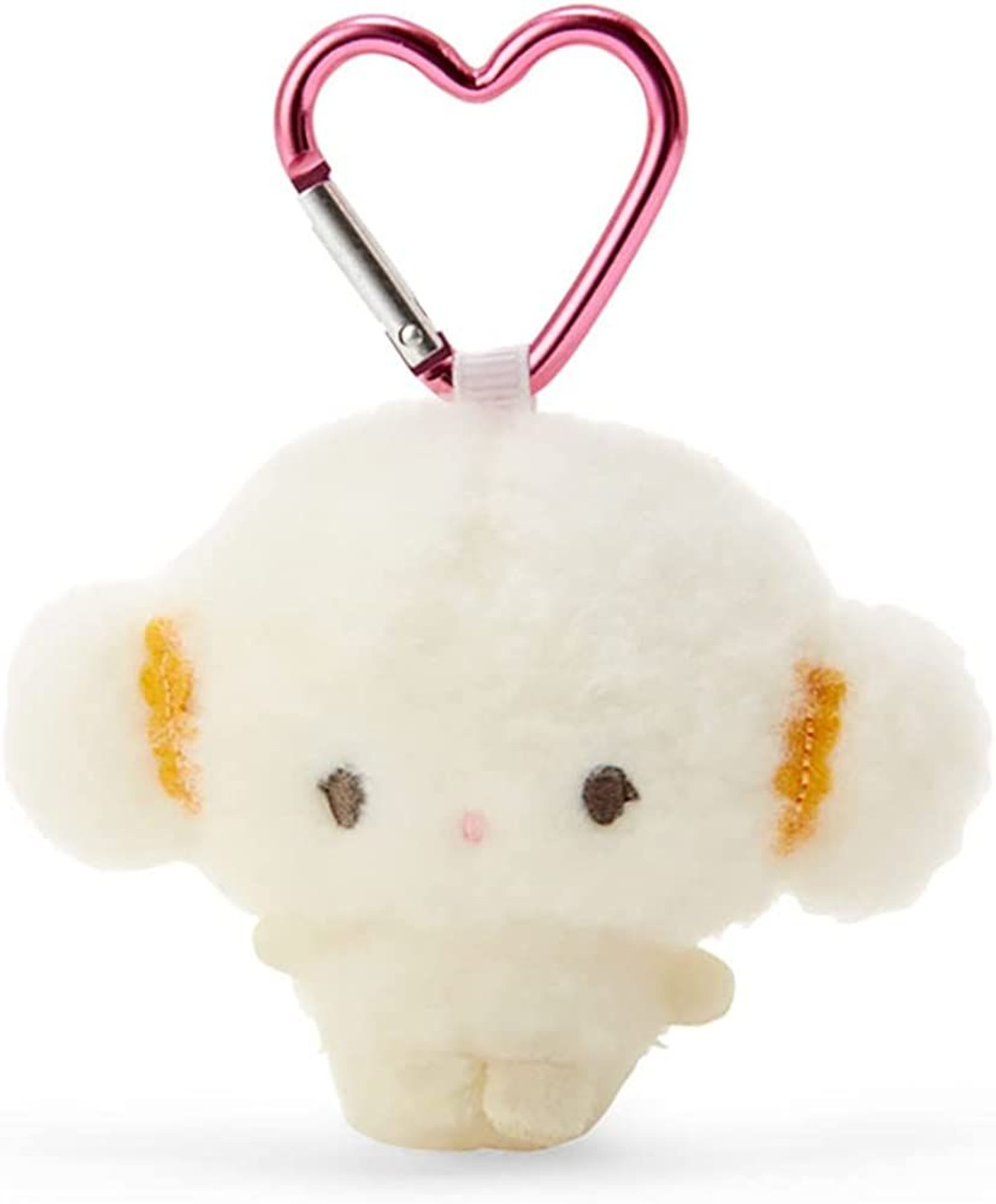 Sanrio Cogimyun Plush Mascot Holder with Heart Carabiner