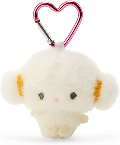 Sanrio Cogimyun Plush Mascot Holder with Heart Carabinet