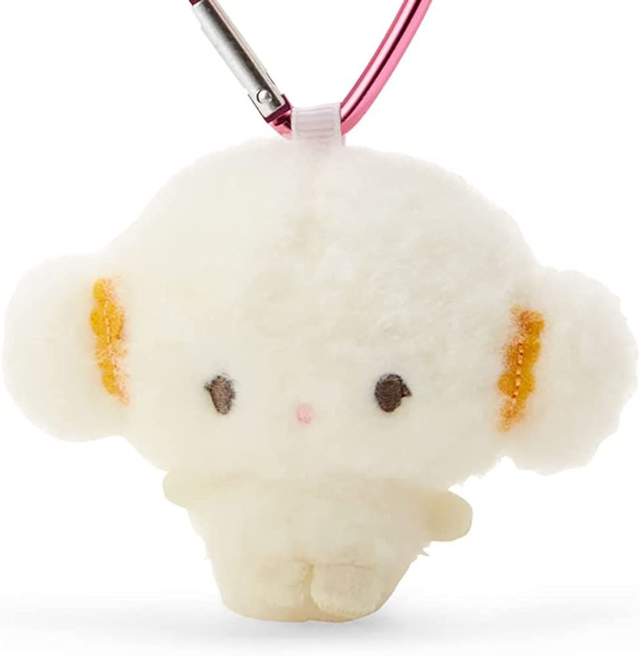 Sanrio Cogimyun Plush Mascot Holder with Heart Carabiner