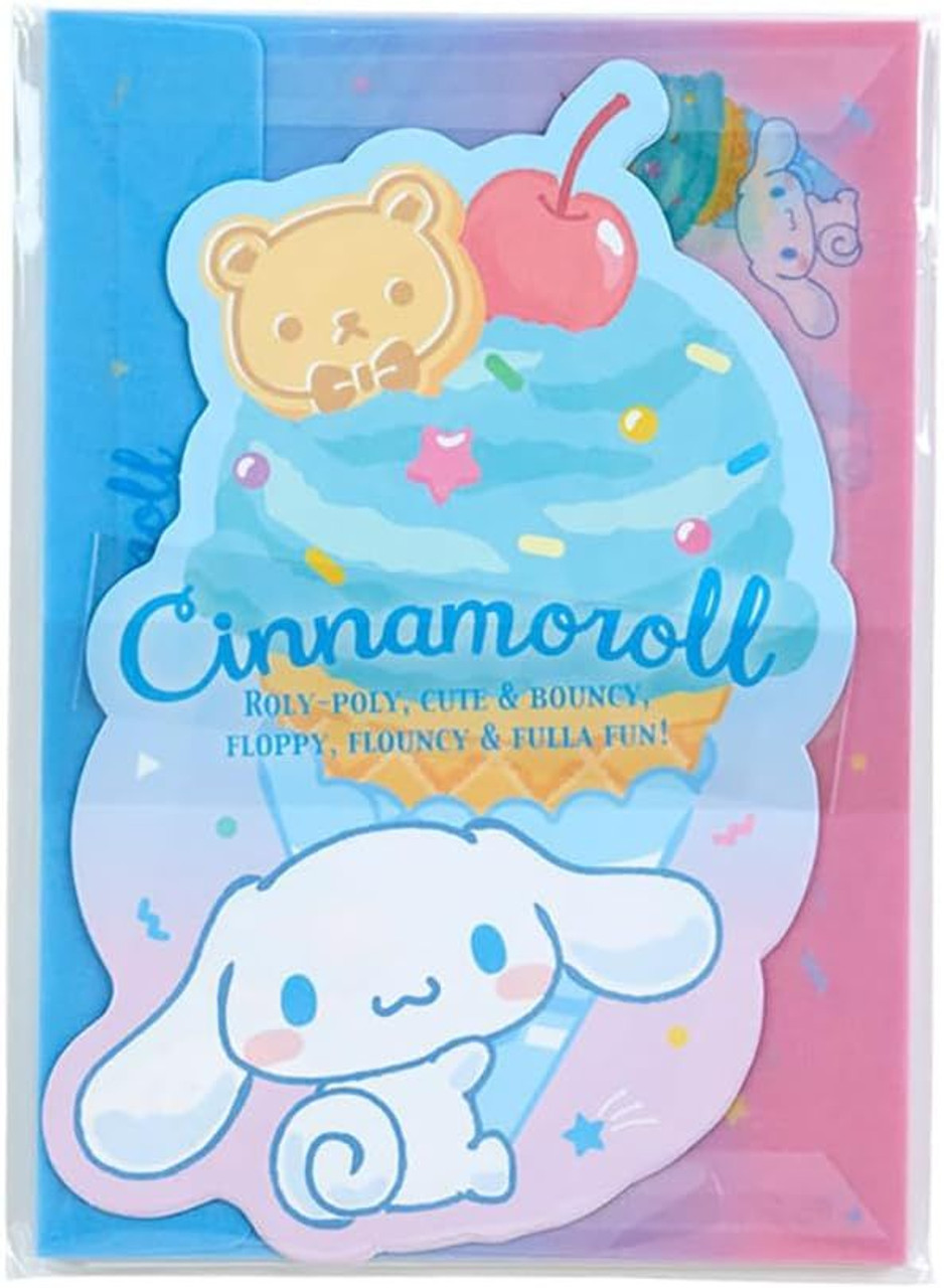 Sanrio Letter Set Cinnamoroll(Ice Cream Party)