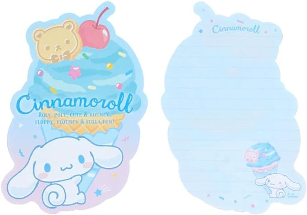 Sanrio Letter Set Cinnamoroll(Ice Cream Party)