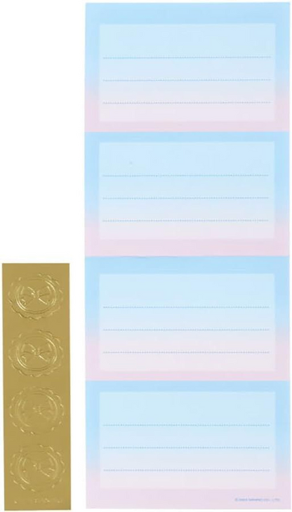 Sanrio Letter Set Cinnamoroll(Ice Cream Party)