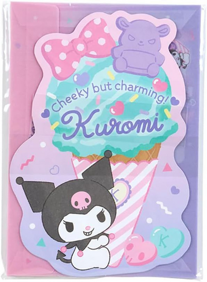 Sanrio Letter Set Kuromi (Ice Cream Party)