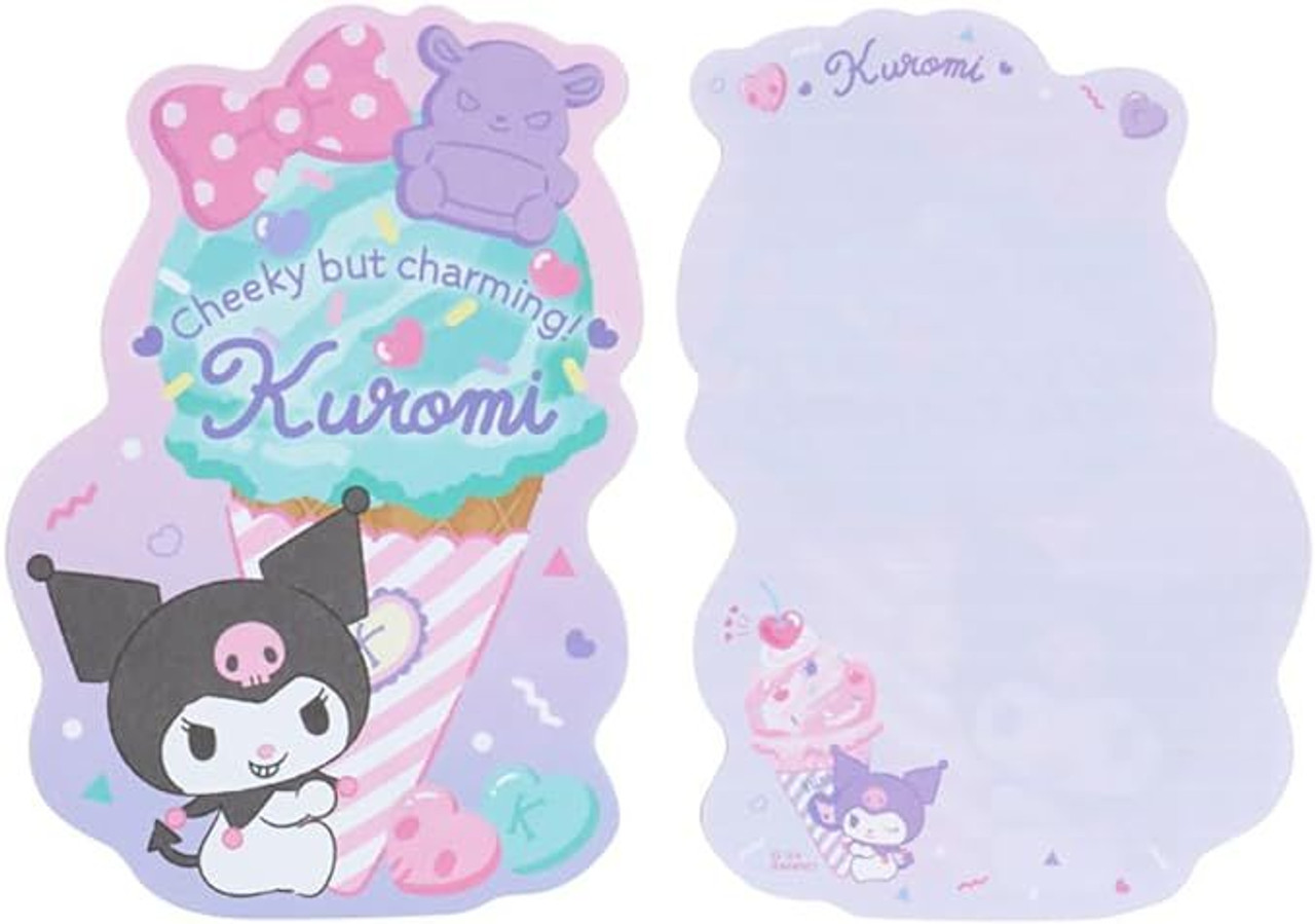 Sanrio Letter Set Kuromi (Ice Cream Party)