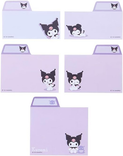 Sanrio Index Sticky Notes Kuromi (5 Pads)