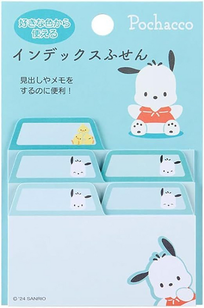 Sanrio Index Sticky Notes Pochacco (5 Pads)