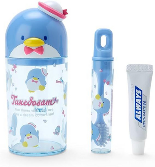 Sanrio Toothbrush & Cup Set Tuxedo Sam