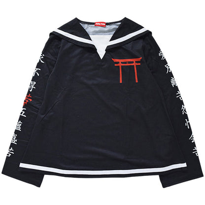 ACDC RAG Black Torii Sailor Top