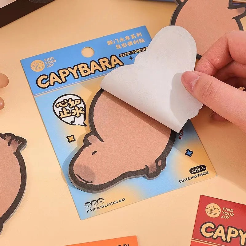 Capybara Sticky Notes Pad