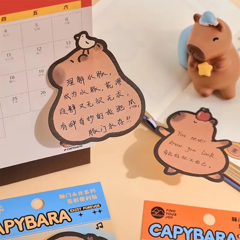 Capybara Sticky Notes Pad