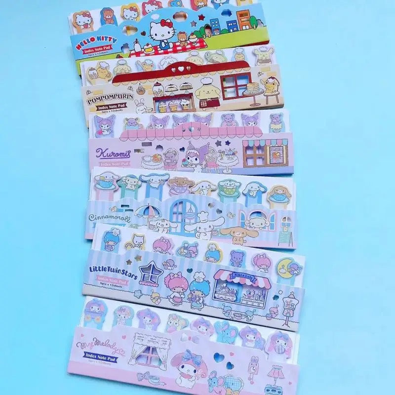 Sanrio Sticky Book Marks Note Tabs