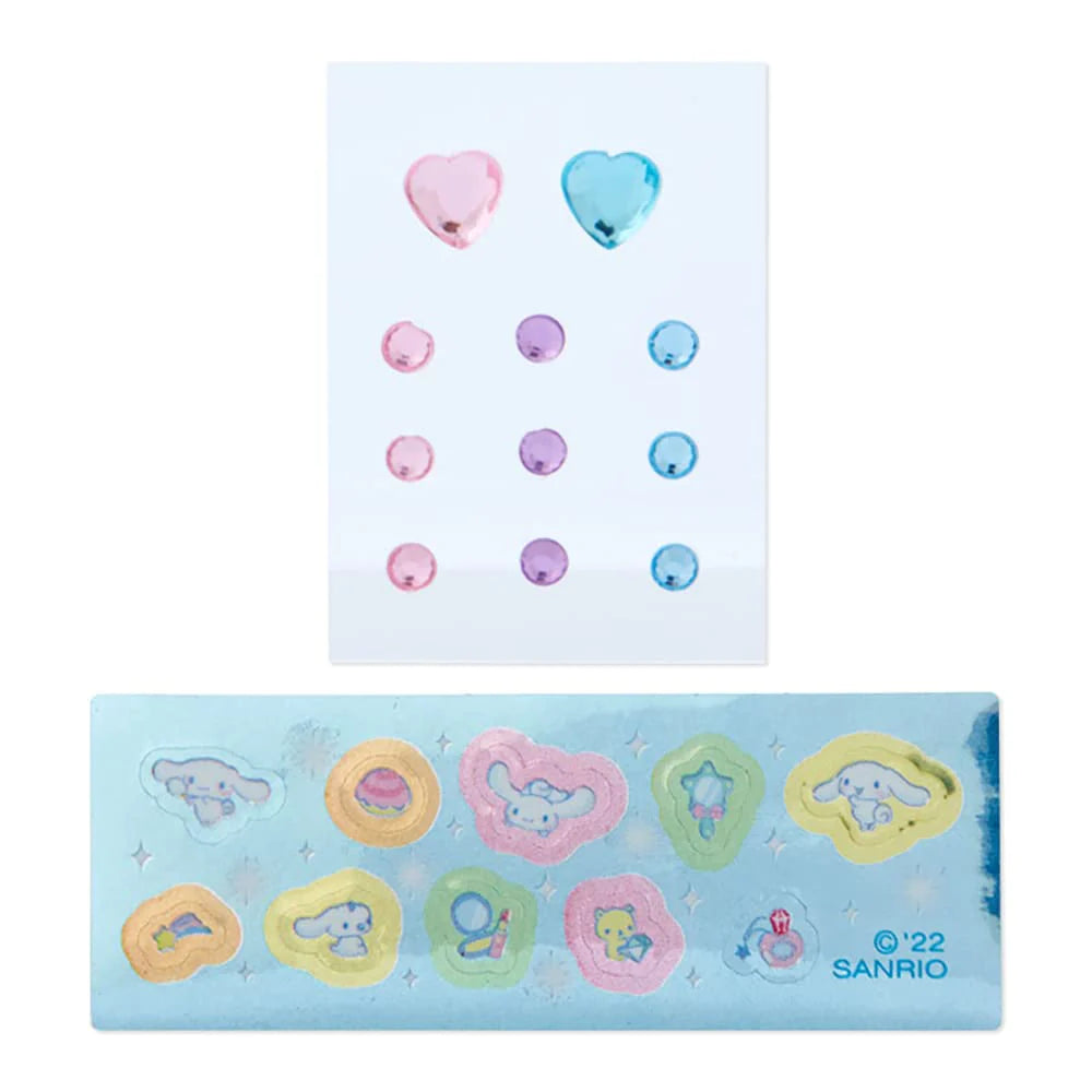 Sanrio - Cinnamoroll Jewelry Nail Set Children Kids Peel Off