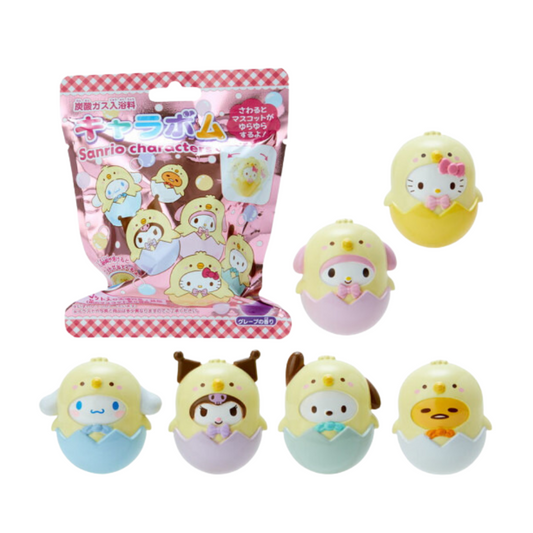 Japan Sanrio Original Secret Bath Ball - Chick Mascot / Blind Box