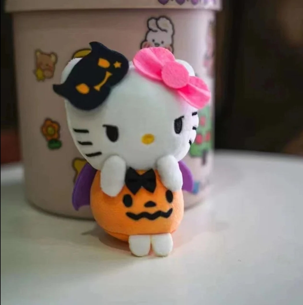 Sanrio Characters Halloween Keychain Plush Toy