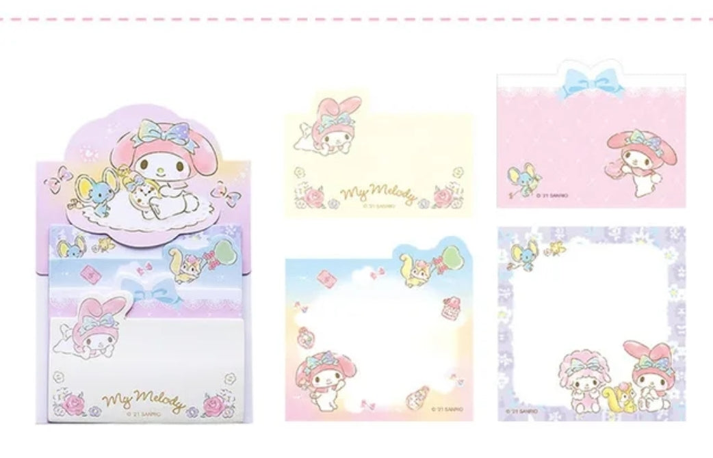 Sanrio Characters Sticky Notes Pad