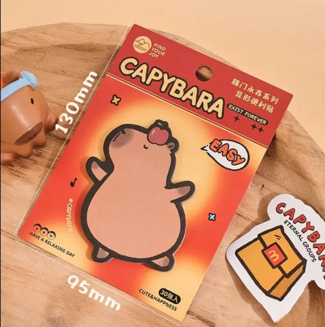 Capybara Sticky Notes Pad