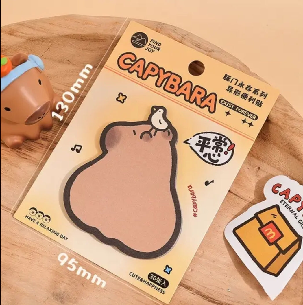 Capybara Sticky Notes Pad