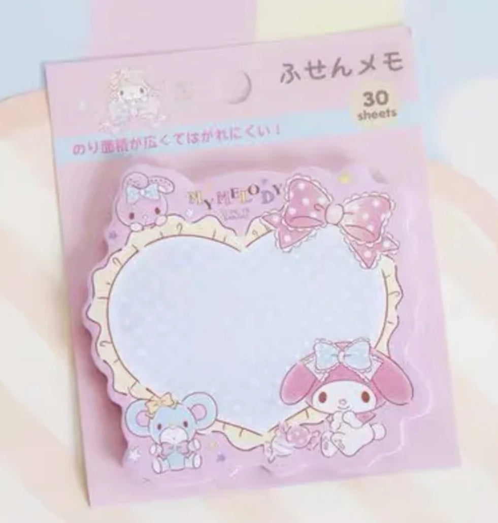 Sanrio Sticky Notes 30 Sheets