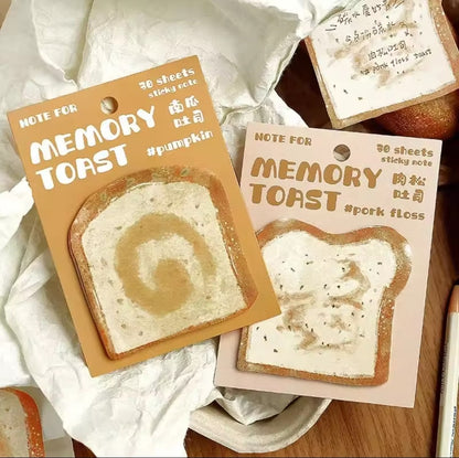 Memory Toast Sticky Notes