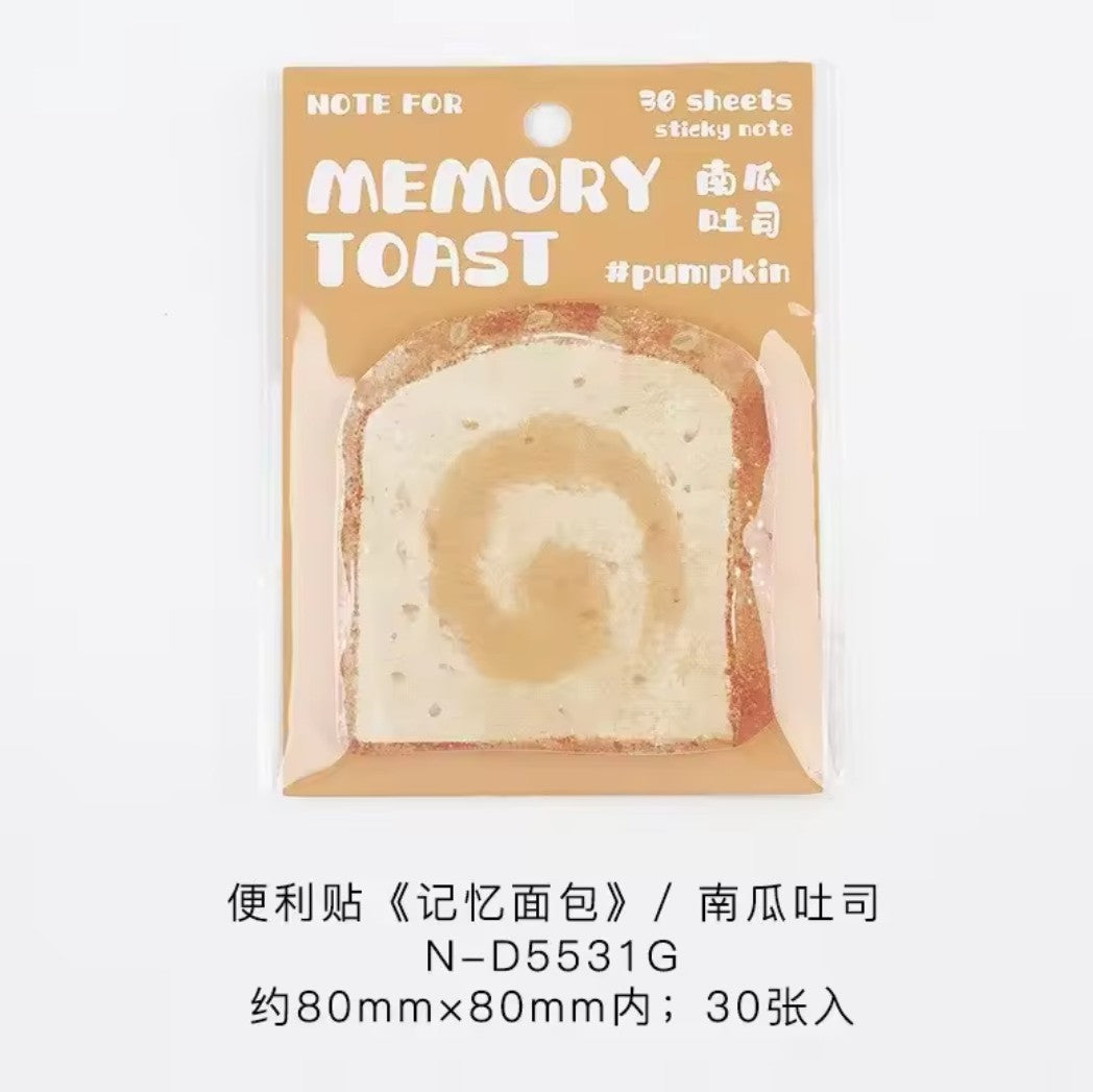 Memory Toast Sticky Notes