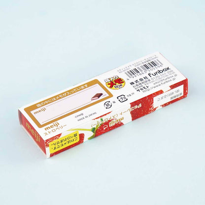 Meiji Strawberry Chocolate Bar Boxed Sticky Notes