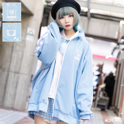 ACDC RAG Blood Transfusion Jersey Jacket Pastel Blue