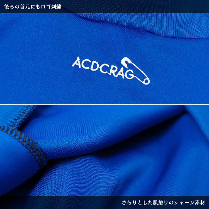 ACDC RAG Blood Transfusion Jersey Jacket - Navy Blue