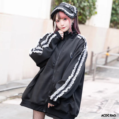 ACDC RAG Magical Touch Jersey Jacket Black