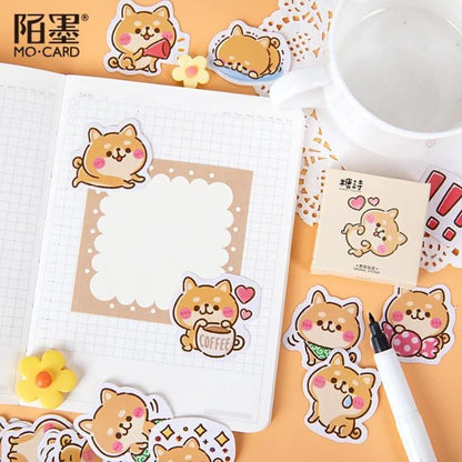 Sticker Box - Shiba Inu - 46 Stickers