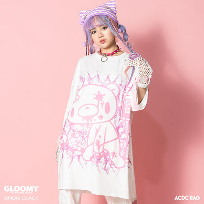 ACDC RAG x Gloomy Bear Oversized Tee Shirt White