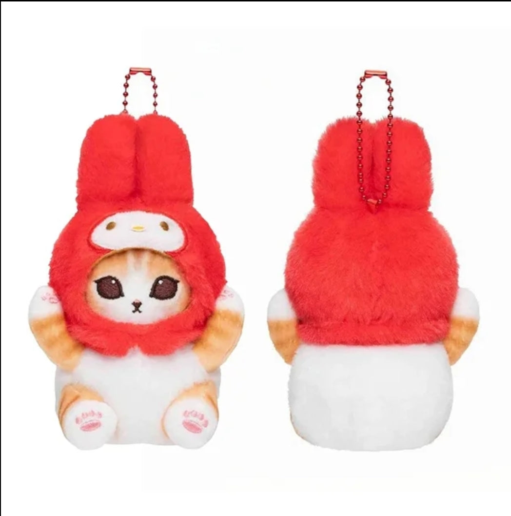 Sanrio x Mofusand Plush Keychains