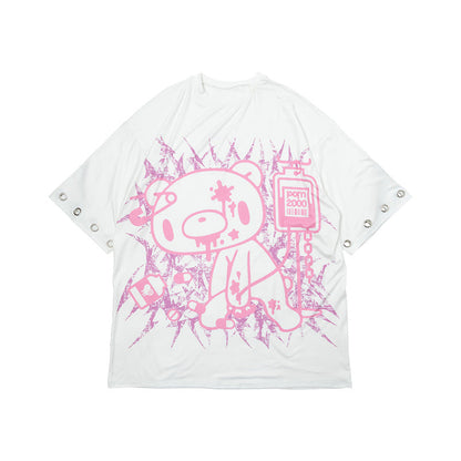 ACDC RAG x Gloomy Bear Oversized Tee Shirt White