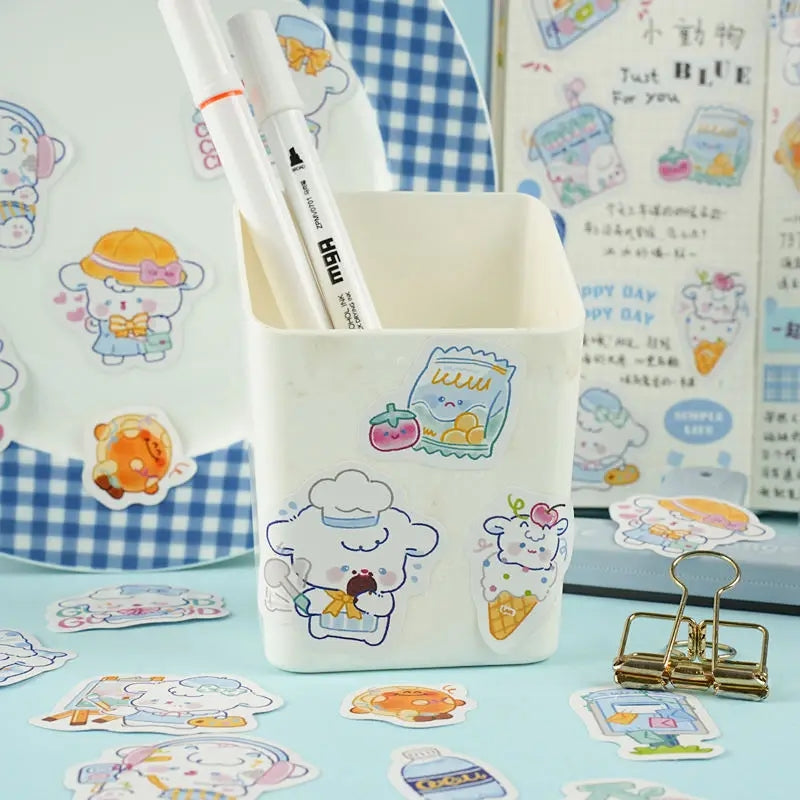 Sticker Box - 100% Fresh Cute Animal - 40 Stickers