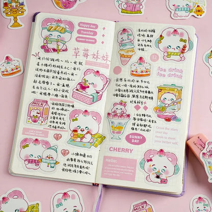 Sticker Box - 100% Fresh Cute Animal - 40 Stickers