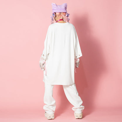 ACDC RAG x Gloomy Bear Oversized Tee Shirt White