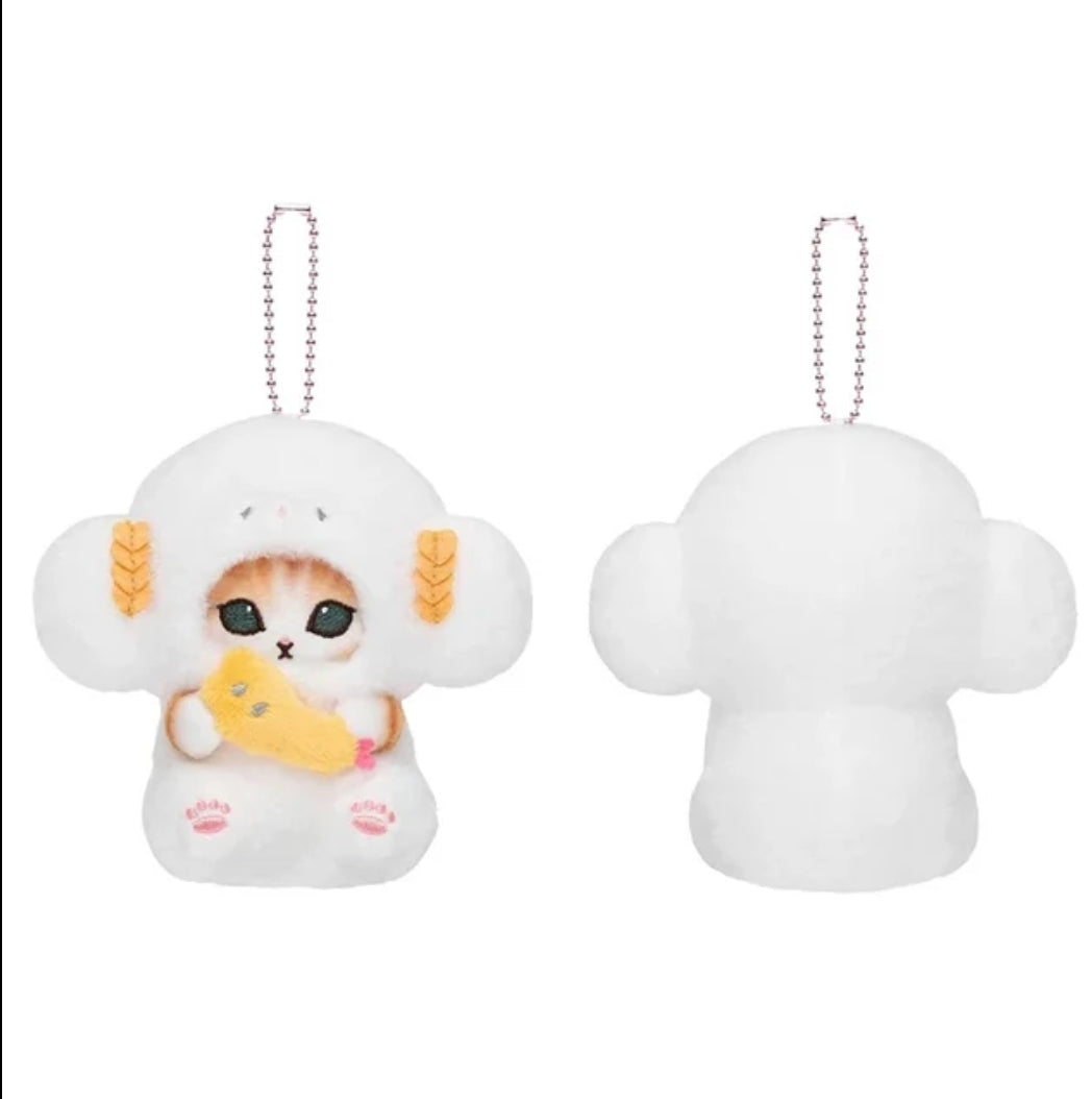 Sanrio x Mofusand Plush Keychains