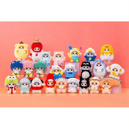 Sanrio x Mofusand Plush Keychains