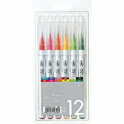 Marker Highlighter ZIG 12-color sets