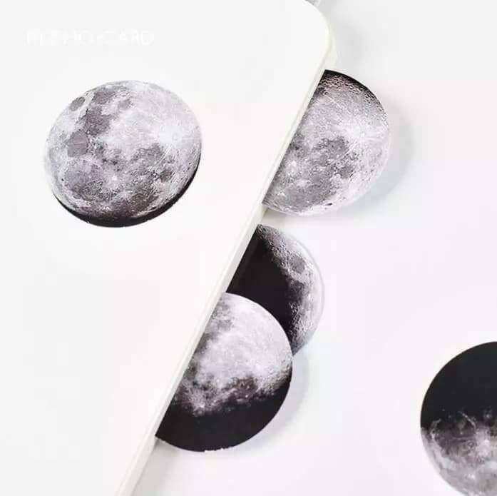 Phases de Lune (Boîte de 46 Autocollants) - MO•CARD