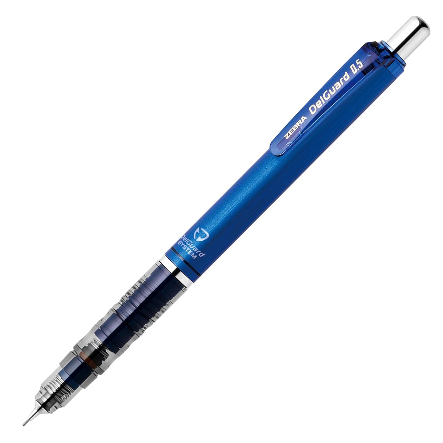 ZEBRA DelGuard Mechanical Pencil Fine Point 0.5mm & Point 0.7mm
