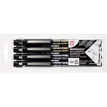 Kuretake ZIG Cartoonist Mangaka - Set of 8