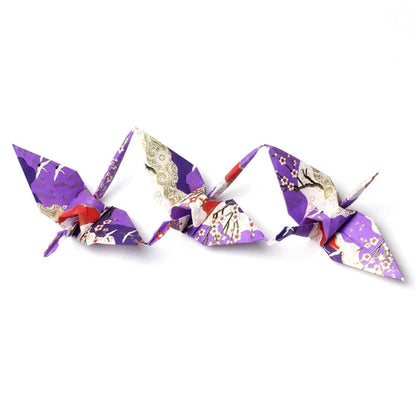 Origami Paper - Great Quality Crane Kit - Hand Dyed Yuzen