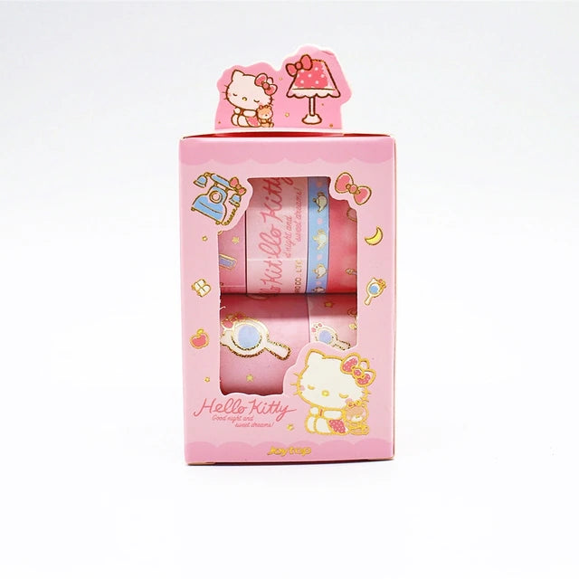 Sanrio Carachters Washi Tape (1 Set of 6 Rolls)
