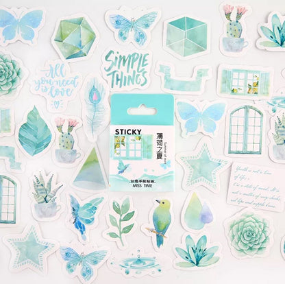 Sticker Box - Summer of Mint - 46 Stickers